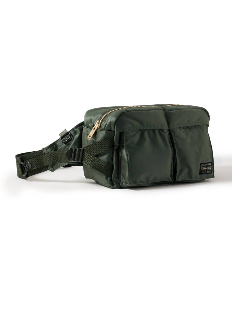 Porter-Yoshida and Co - Tanker Nylon-Twill Belt Bag - Men - Green von Porter-Yoshida and Co