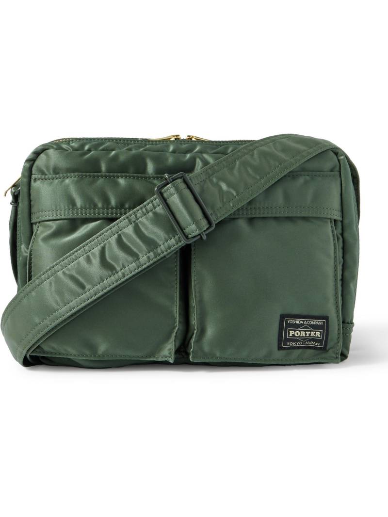 Porter-Yoshida and Co - Tanker Sling Nylon-Twill Messenger Bag - Men - Green von Porter-Yoshida and Co