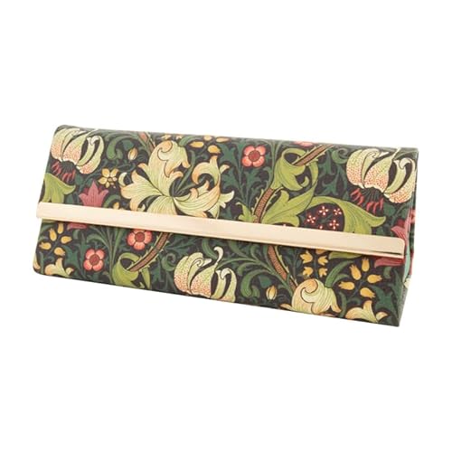 Portico Designs Ltd Unisex William Morris Golden Lily Faltbares Brillenetui, Mehrfarbig, One Size (2er Pack) von Portico Designs Ltd