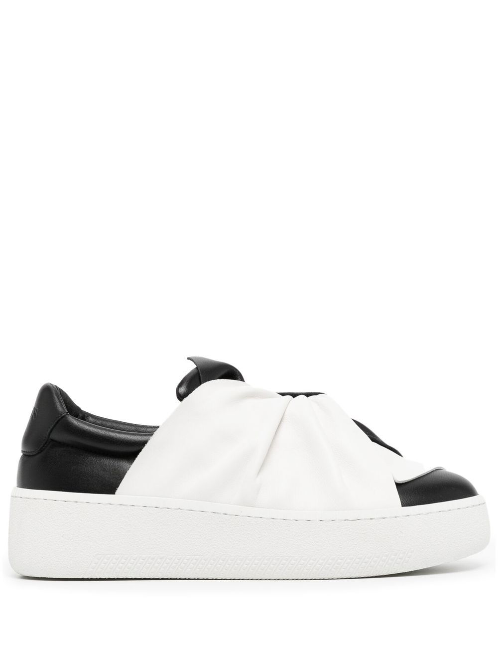 Ports 1961 Slip-On-Sneakers mit Knotendetail - Schwarz von Ports 1961