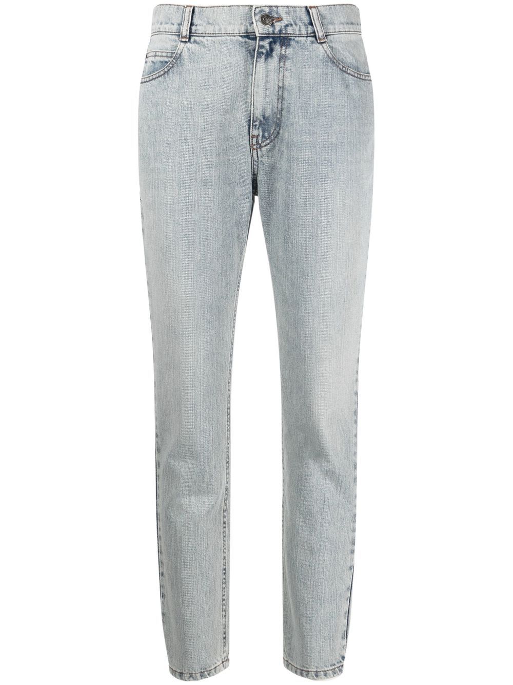 Ports 1961 Schmale Cropped-Jeans - Blau von Ports 1961