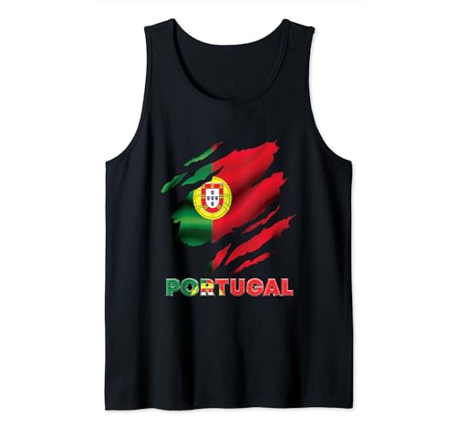 Portugialflagge Herren Damen Kinder PORTUGAL Tank Top von Portugal Family