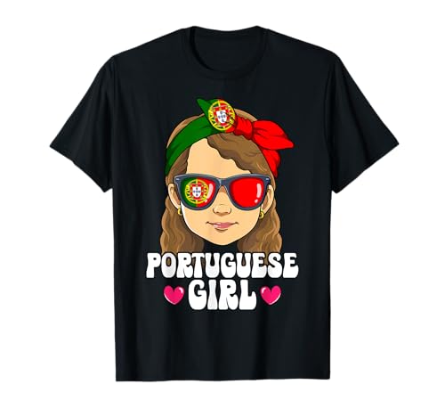Portuguese Girl Portugal T-Shirt von Portugal Geschenke