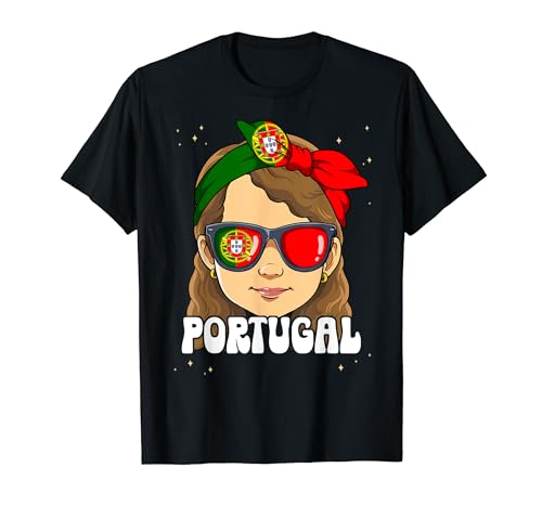 Portuguese Girl Portugal T-Shirt von Portugal Geschenke