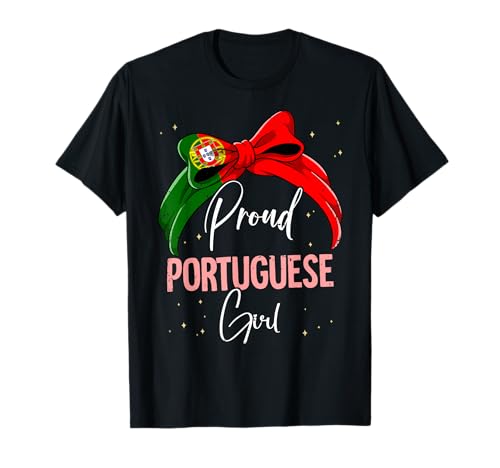 Proud Portuguese Girl Portugal T-Shirt von Portugal Geschenke