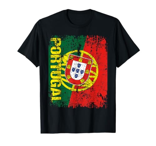 PORTUGAL Flagge Damen Herren Kinder PORTUGAL T-Shirt von Portugal Family Shop