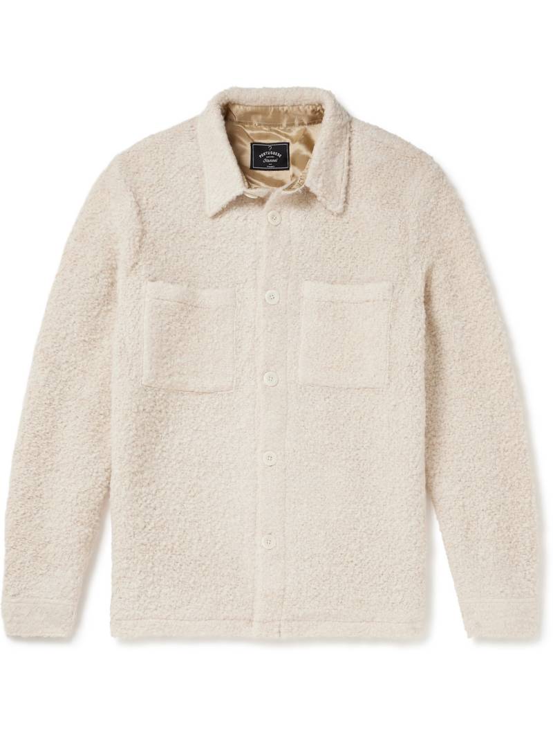 Portuguese Flannel - Curly Bouclé Overshirt - Men - Neutrals - S von Portuguese Flannel