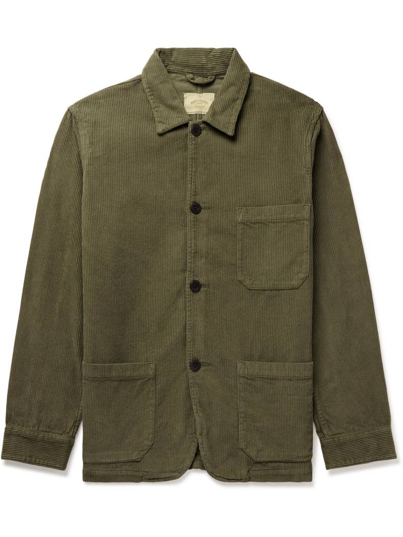 Portuguese Flannel - Labura Cotton-Corduroy Overshirt - Men - Green - XXL von Portuguese Flannel