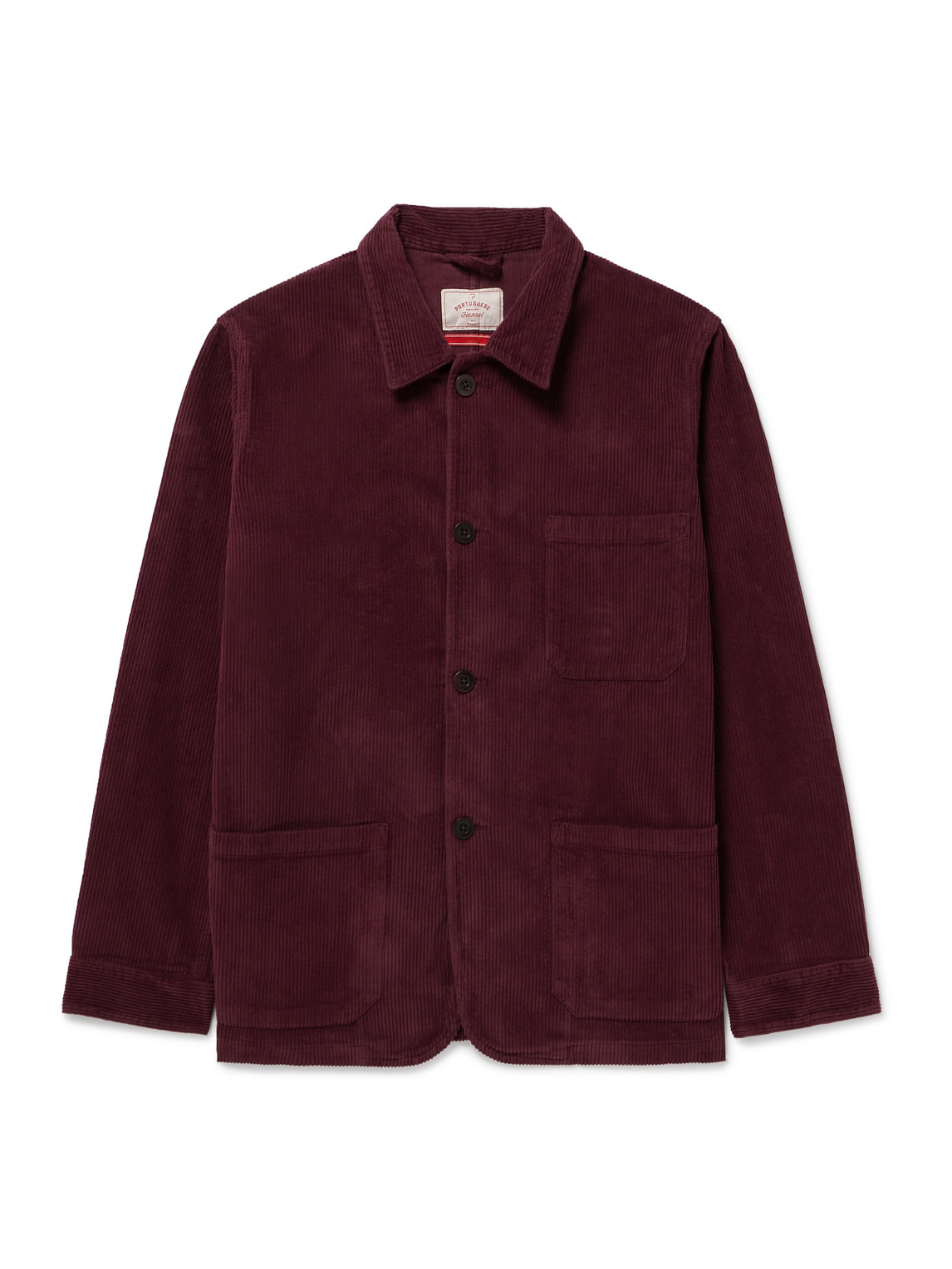 Portuguese Flannel - Labura Cotton-Corduroy Overshirt - Men - Red - XXL von Portuguese Flannel