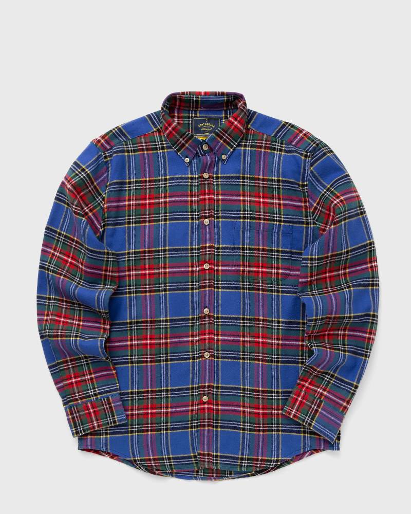 Portuguese Flannel MAGAZINE men Longsleeves blue|red in Größe:L Portuguese Flannel MAGAZINE men Longsleeves blue|red in Größe:L von Portuguese Flannel