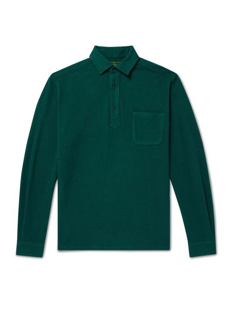 Portuguese Flannel - Origem Jersey Polo Shirt - Men - Green - XS von Portuguese Flannel