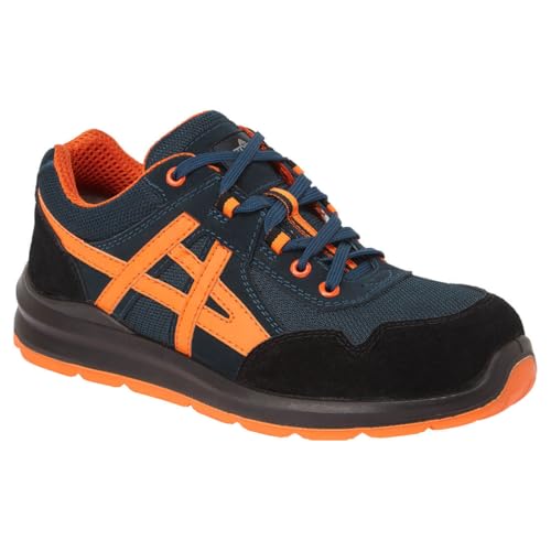 Portwest Chaussures de Travail Basses Mersey Steelite S1 Bleu/Orange 47 - Chaussures de sécurité von Portwest