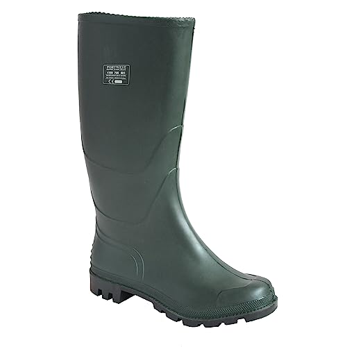 Portwest FW90 PVC Wasserdichte Herren Wellington Stiefel Grün, 39 von Portwest