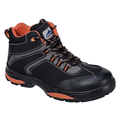 Portwest Portwest Compositelite Sicherheitsstiefel Operis S3 HRO, Größe: 41, Farbe: Schwarz, FC60BKR41 von Portwest