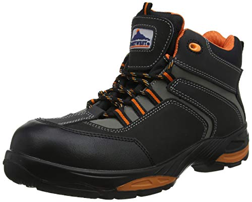 Portwest Portwest Compositelite Sicherheitsstiefel Operis S3 HRO, Größe: 43, Farbe: Schwarz, FC60BKR43 von Portwest