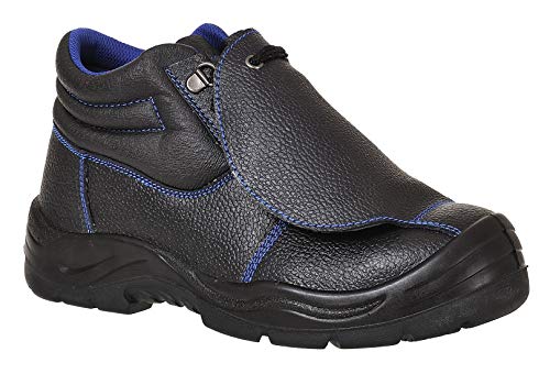 Portwest Steelite Metatarsal Stiefel S3 HRO M, Größe: 40, Farbe: Schwarz, FW22BKR40 von Portwest