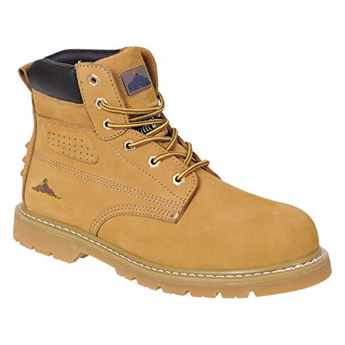 Portwest Steelite Plus rahmengenähter Stiefel SBP HRO, Größe: 47, Farbe: Honig, FW35HOR47 von Portwest