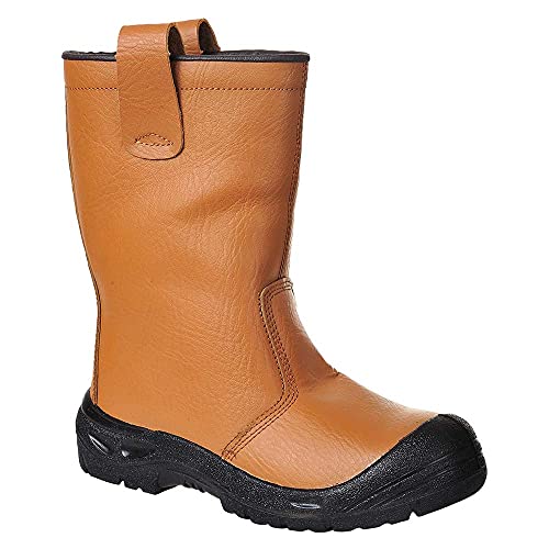 Portwest Steelite Rigger, Sicherheitsstiefel mit Überkappe S3 CI, Größe: 39, Farbe: Tan, FW29TAR39 von PORTWEST