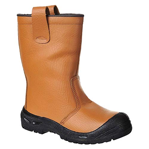 Portwest Steelite Rigger, Sicherheitsstiefel mit Überkappe S3 CI, Größe: 40, Farbe: Tan, FW29TAR40 von Portwest