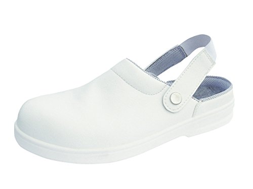 Portwest Steelite Sicherheitsclog SB AE WRU, Größe: 45, Farbe: Weiß, FW82WHR45 von Portwest