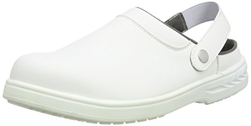 Portwest Steelite Sicherheitsclog SB AE WRU, Größe: 47, Farbe: Weiß, FW82WHR47 von Portwest