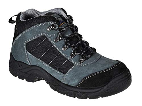 Portwest Steelite Trekker Sicherheitsstiefel S1P , Größe: 39, Farbe: Schwarz, FW63BKR39 von Portwest