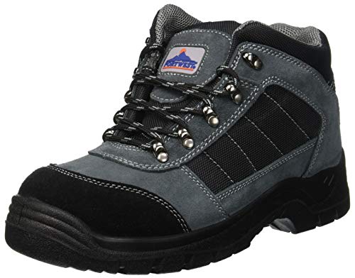 Portwest Steelite Trekker Sicherheitsstiefel S1P , Größe: 42, Farbe: Schwarz, FW63BKR42 von Portwest