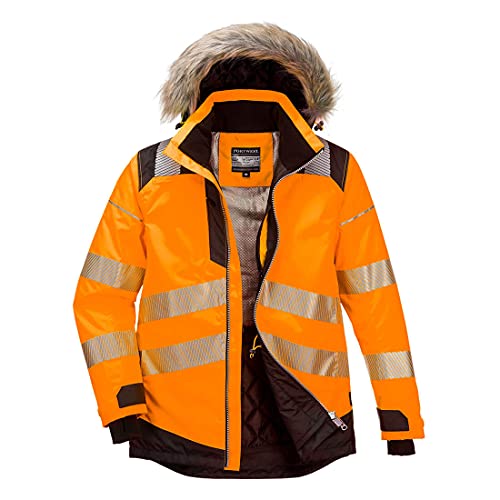 Portwest Unisex Pw369obrl Parka Jacke, orange/schwarz, L von Portwest