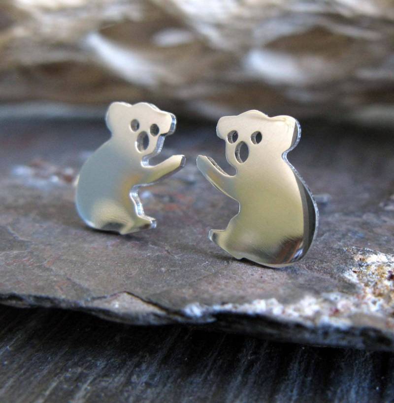 Handgefertigte Ohrstecker Aus Sterlingsilber Oder 14K Gold Handgefertigte Ohrstecker Aus Sterlingsilber Oder 14K Gold von PoseidonsBooty