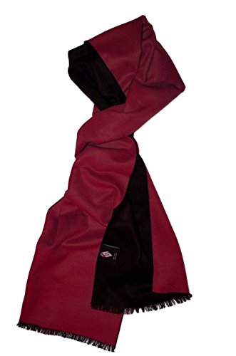 Posh Gear Herren Seiden Schal Setafina rot aus 100% Seide von Posh Gear