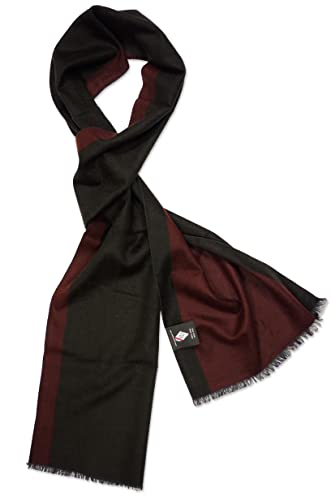 Posh Gear Herren Seiden Schal Silk Bicolor2 braun von Posh Gear