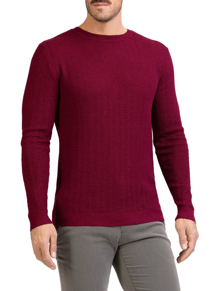 Posh Gear Rundhalspullover Posh Gear Herren Pullover Maglia aus Alpakawolle… 70% Lamawolle, 30% Seide von Posh Gear