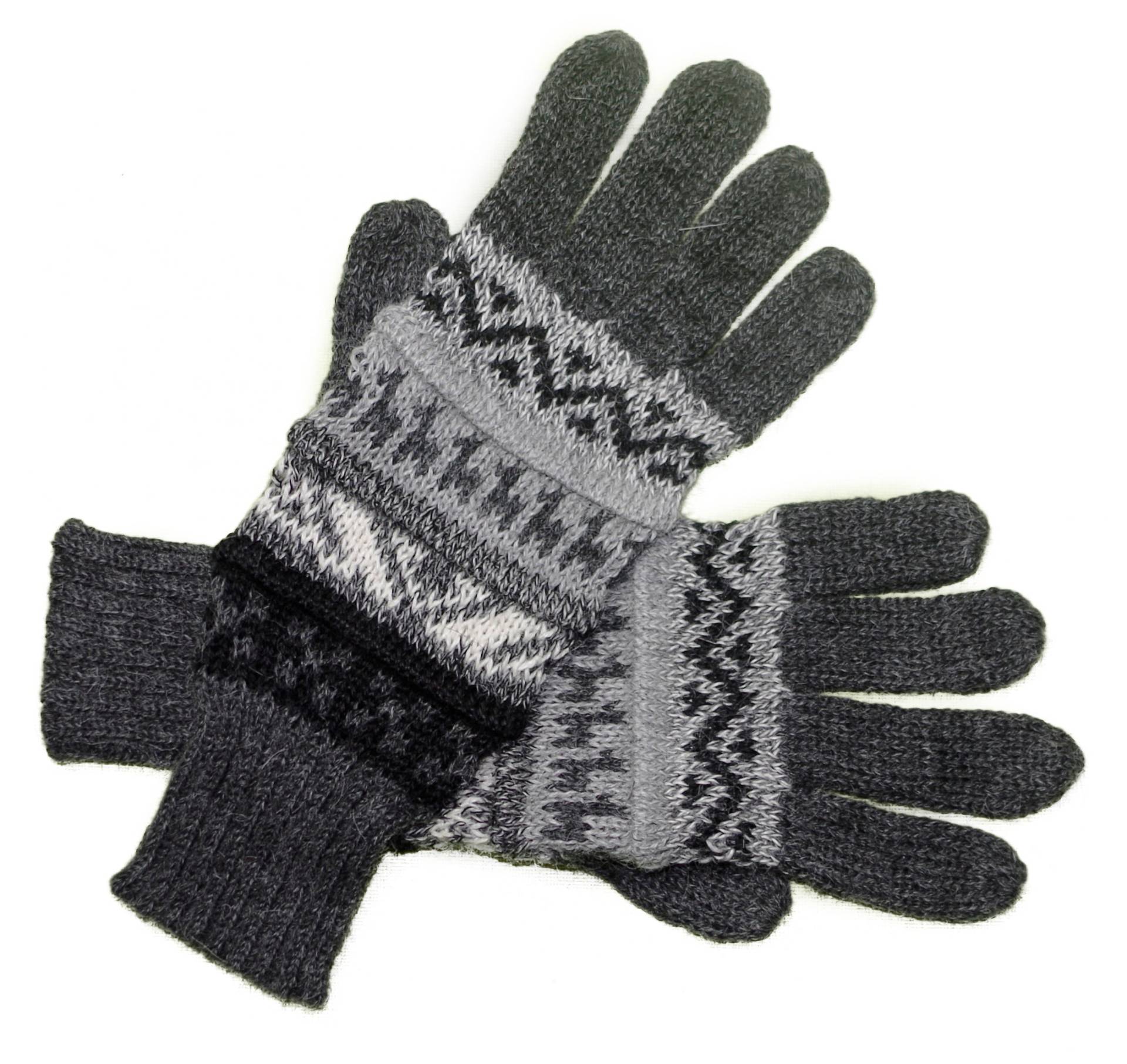 Alpaka Fingerhandschuhe Guantilissi Handschuhe Damen Herren Aus 100% Alpakawolle Von Posh Gear von PoshGearShop