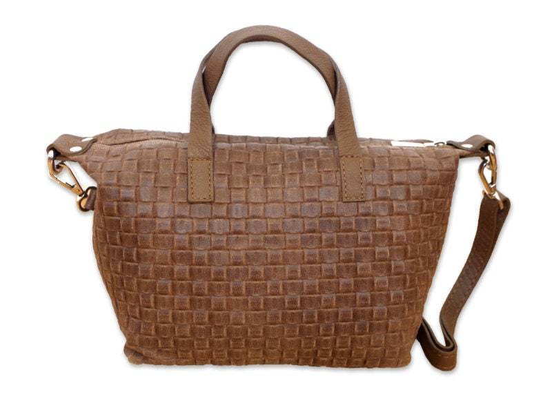 Posh Gear Leder Handtasche Borsettalinda Damen Aus 100% Made in Italy 25X17X11 | B X H T Posh Gear Leder Handtasche Borsettalinda Damen Aus 100% Made in Italy 25X17X11 | B X H T von PoshGearShop