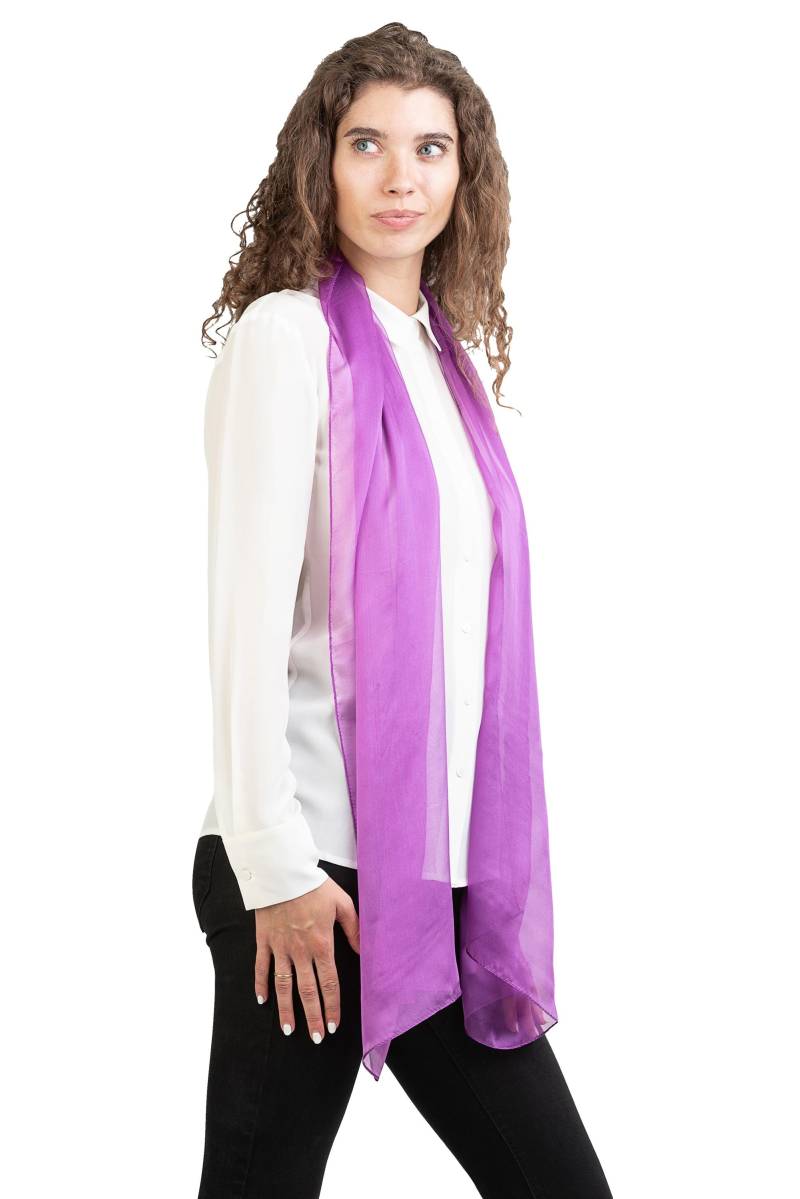 Seidenschal Scialle Damen Chiffon Schal Silk Aus 100% Seide Von Posh Gear von PoshGearShop