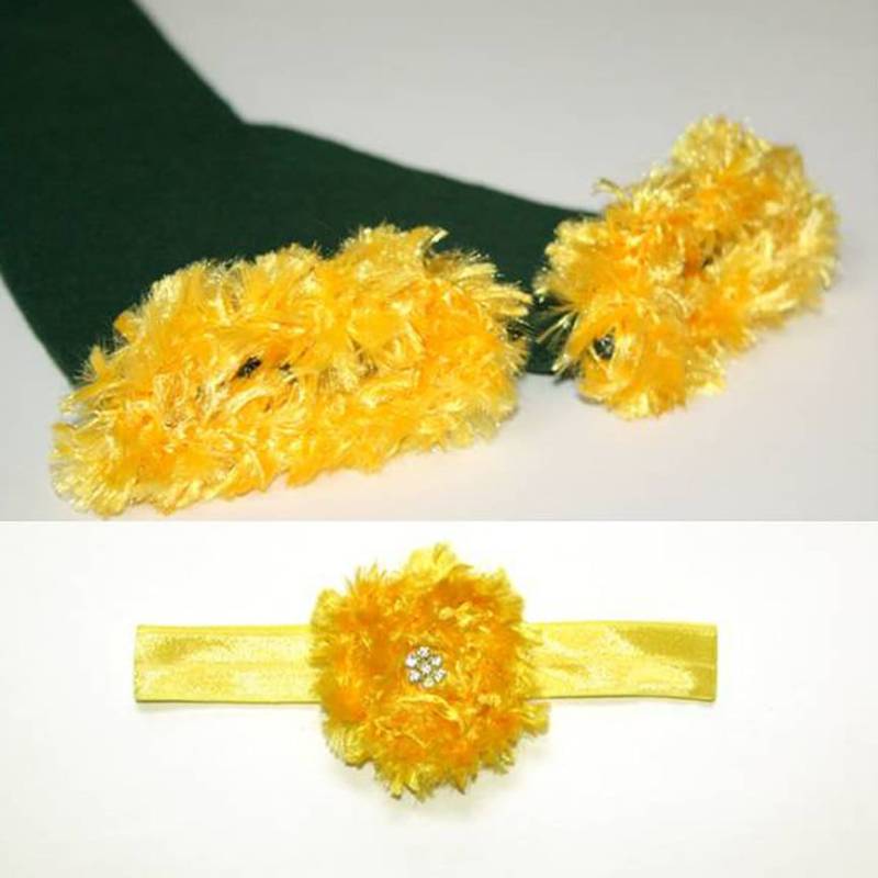 Green Bay Packers Baby Beinwärmer & Stirnband Im Set Green Bay Packers Baby Beinwärmer & Stirnband Im Set von PoshPipsqueak