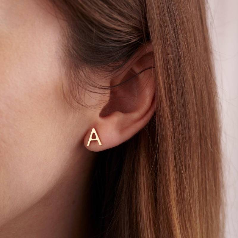 sterling Silber Ohrstecker Druck von PoshTottyDesigns