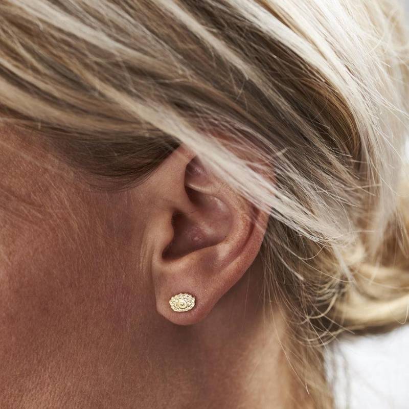 Evil Eye Ohrstecker | Talisman Charm Ohrringe Sterling Silber von PoshTottyDesigns