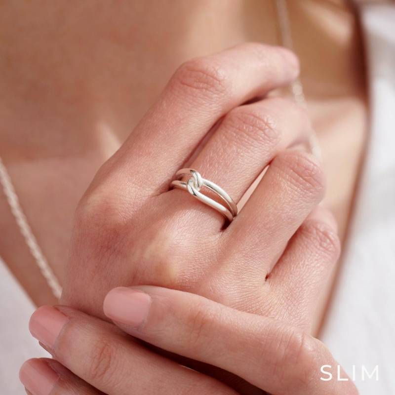 Panzer Link Offener Ring | Sterling Silber Handgemachte von PoshTottyDesigns