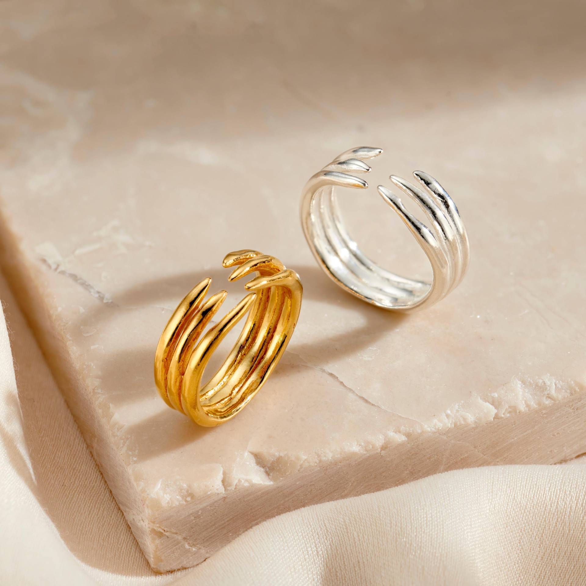 Talon Offener Ring | Sterling Silber Handgemachte Talon Offener Ring | Sterling Silber Handgemachte von PoshTottyDesigns