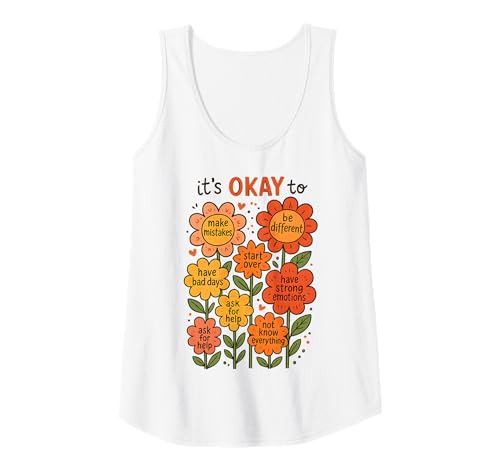 Damen Positive Blume Motivation Grafik inspirierendes Zitat Frauen Tank Top Damen Positive Blume Motivation Grafik inspirierendes Zitat Frauen Tank Top von Positive Flower Empowerment Inspirational Apparel