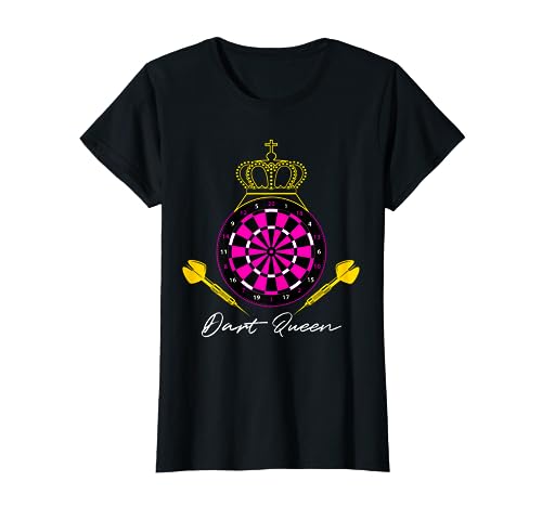 Dart Queens Darts Queens Damen, die Darts lieben, lustiges Design T-Shirt von PositivityUp Designs
