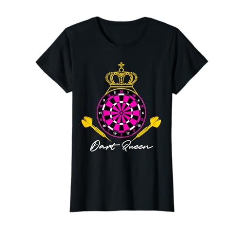 Dart Queens Darts Queens Damen, die Darts lieben, lustiges Design T-Shirt von PositivityUp Designs