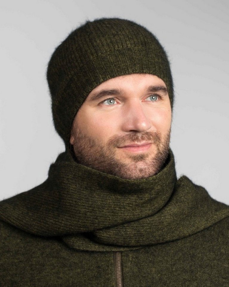 Posseimo Strickmütze Ripp-Mütze aus der Possumhaarfaser von Posseimo