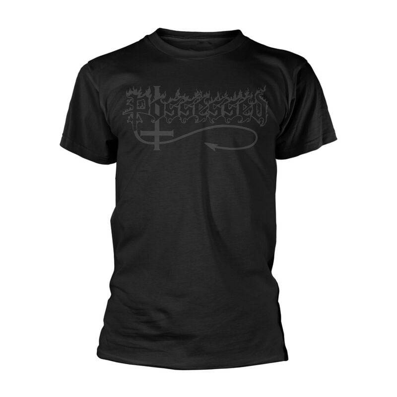 Possessed T-Shirt - Logo Black - S bis 3XL - für Männer - Größe 3XL - schwarz  - Lizenziertes Merchandise! Possessed T-Shirt - Logo Black - S bis 3XL - für Männer - Größe 3XL - schwarz  - Lizenziertes Merchandise! von Possessed