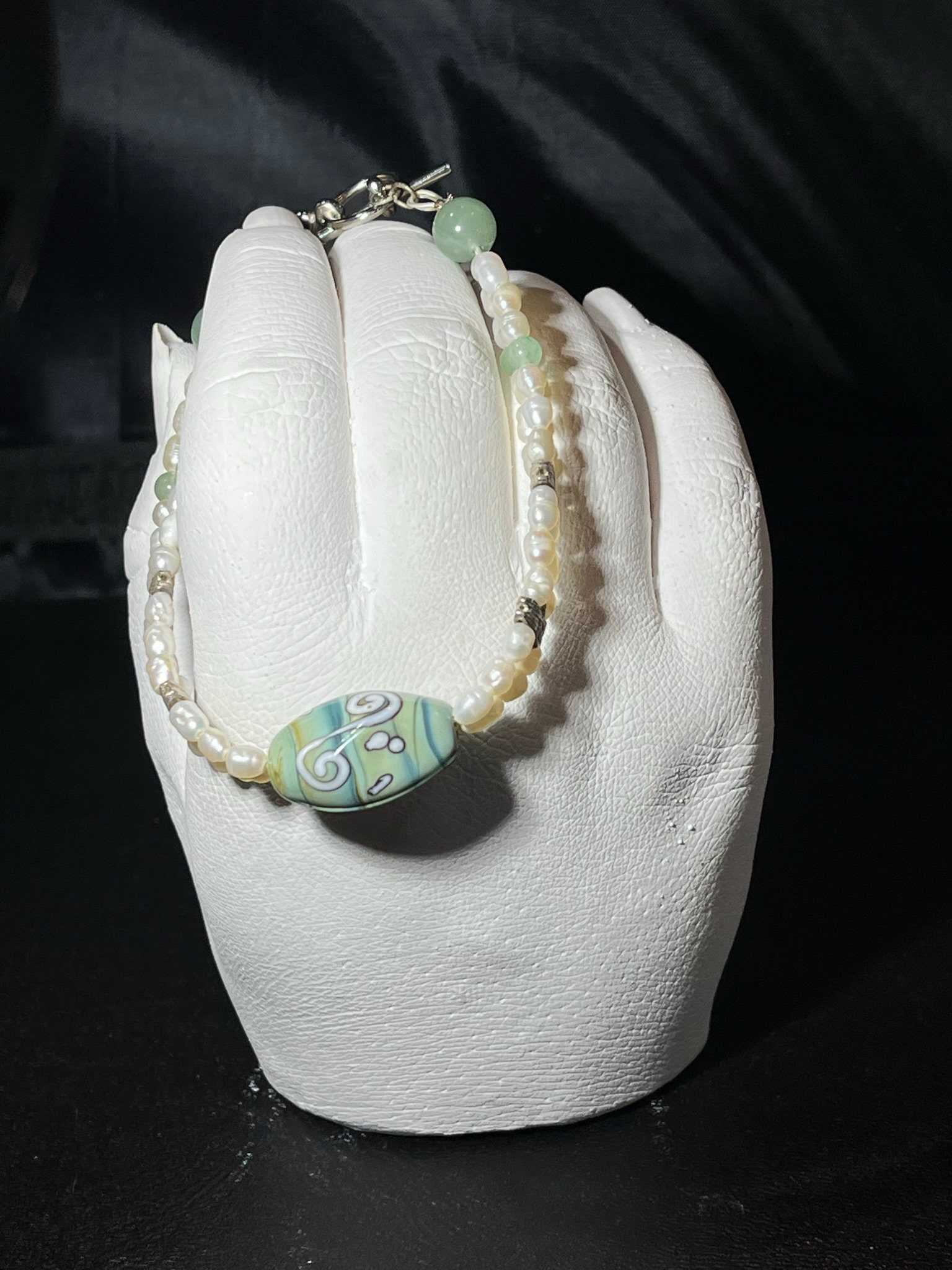 Keramik Und Perlen Armband Keramik Und Perlen Armband von PossibleWorlds