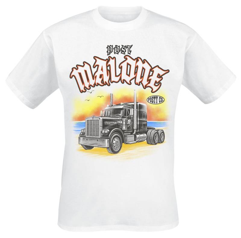 Post Malone Sunset Truck T-Shirt weiß in XL Post Malone Sunset Truck T-Shirt weiß in XL von Post Malone