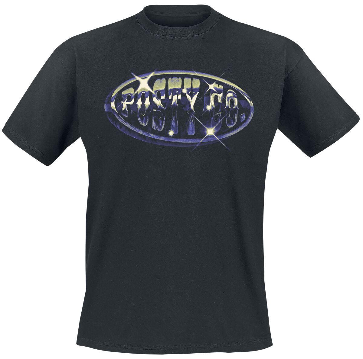 Post Malone T-Shirt - Posty Logo - S bis 3XL - für Männer - Größe L - schwarz - Lizenziertes Merchandise! Post Malone T-Shirt - Posty Logo - S bis 3XL - für Männer - Größe L - schwarz - Lizenziertes Merchandise! von Post Malone