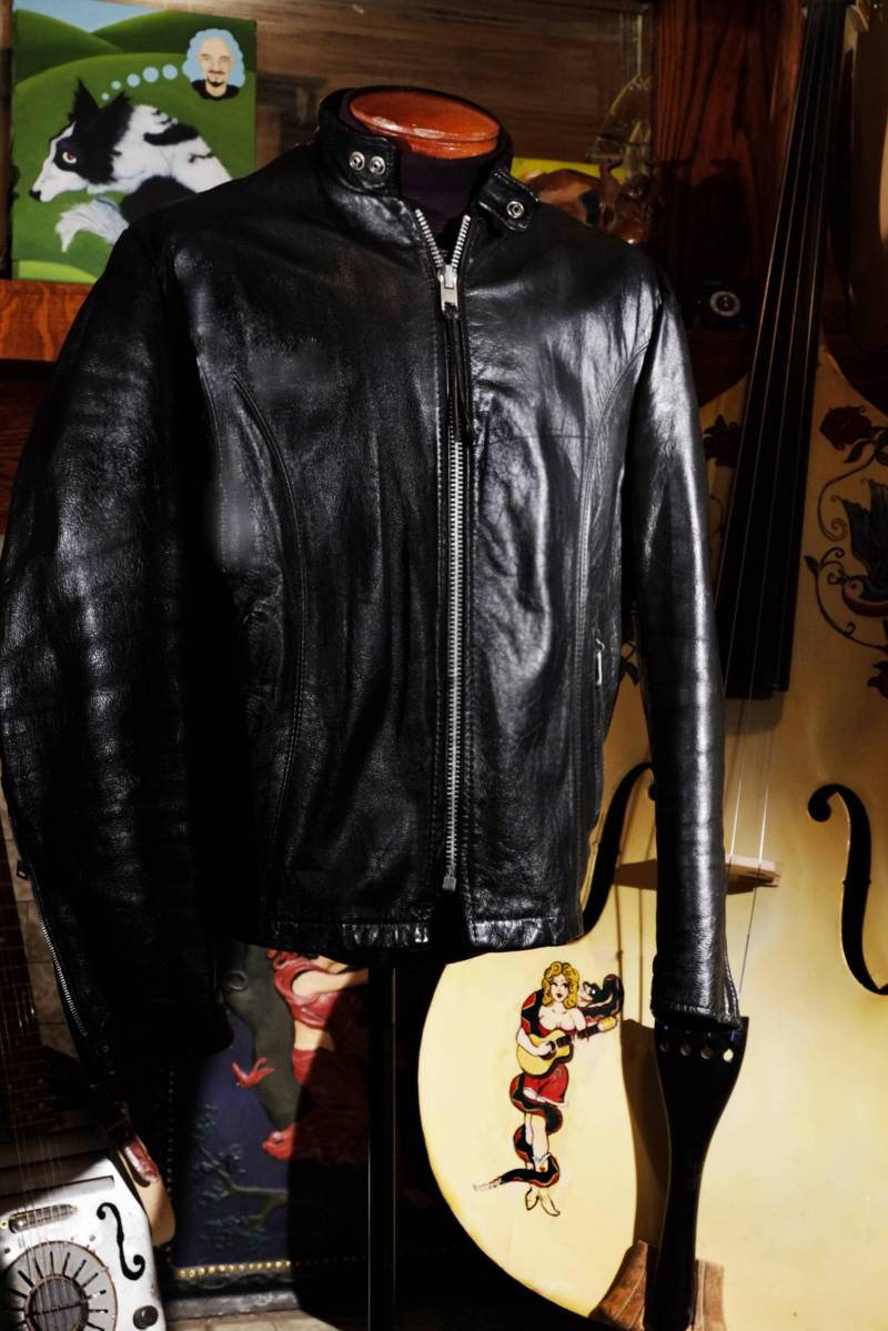 Schwarz 60Er Jahre Sears Leder Motorrad Cafe Racerjacket M | 40 Oder 42 Leather Shop von PostalCommerce