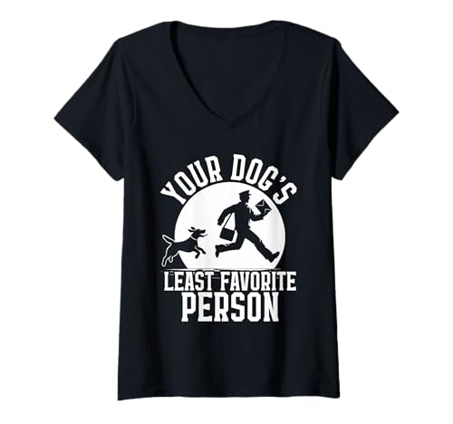 Damen Mailman Design für Männer Postarbeiter Postbote T-Shirt mit V-Ausschnitt Damen Mailman Design für Männer Postarbeiter Postbote T-Shirt mit V-Ausschnitt von Postman Designs for Postal Worker Mailman